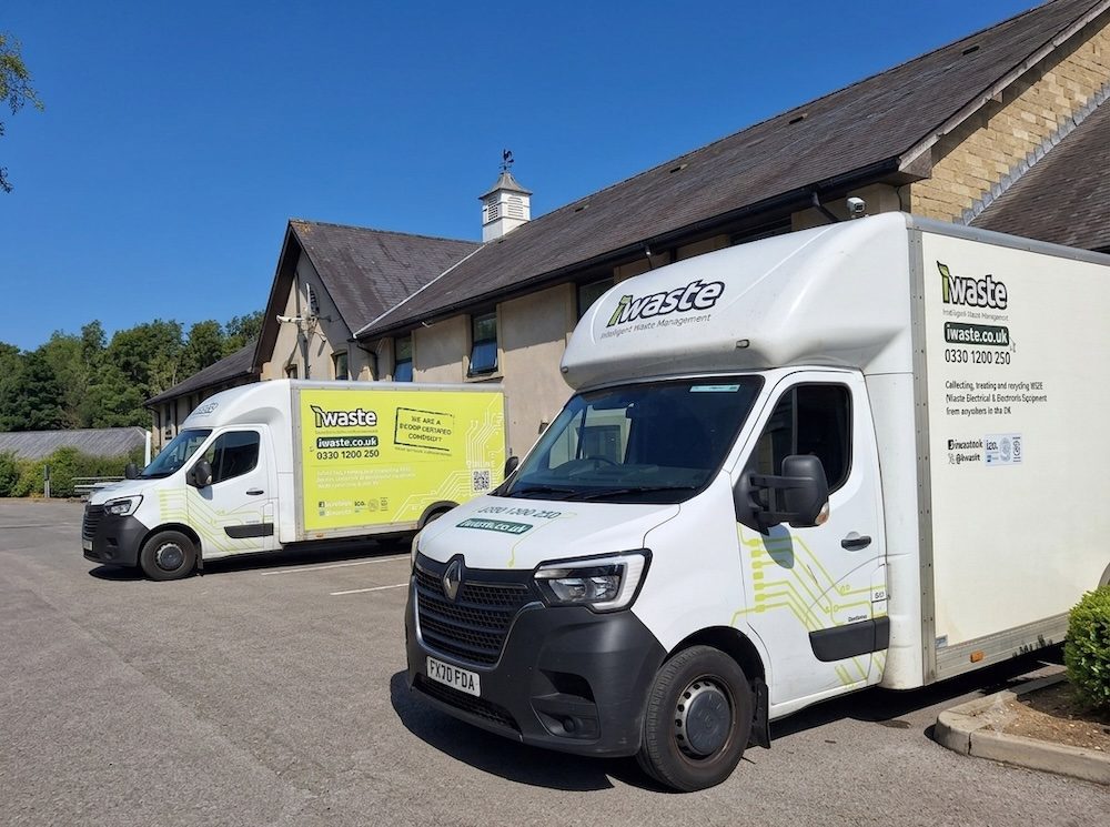 Join the iWaste team iWaste fleet vans at the depot